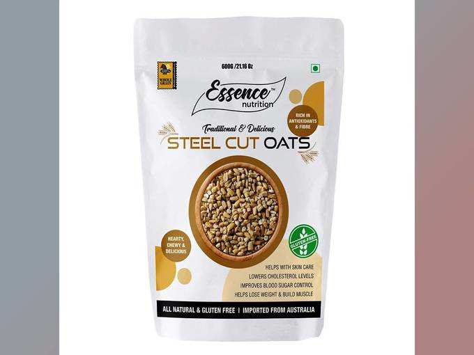 Essence Nutrition Gluten Free Steel Cut Oats (1.5 KG) - Imported from Australia [Premium Quality, All Natural]