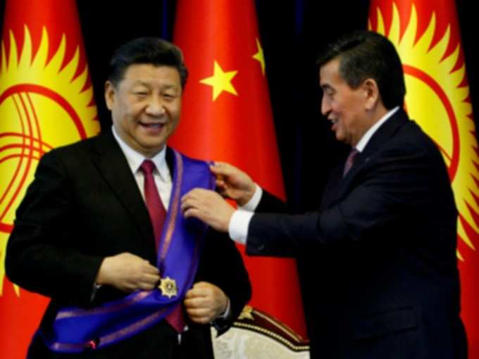 किर्जिगिस्तान पर भी चीन का दावा