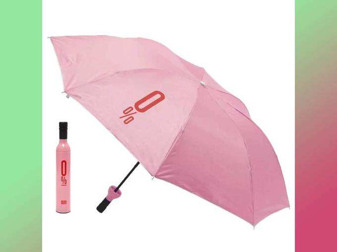 Lionbolt Designer Personalized Folding Umbrella Wine Bottle Umbrella Deco Umbrella