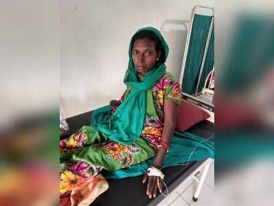 महिला को सांप ने डसा, परिवार और गांव वालों की मदद से बचाई गई जान