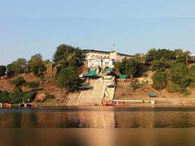વડોદરાઃ નર્મદા નદીના કિનારે આવેલા કુબેર ભંડારી મંદિરના કપાટ 3 મહિને ખુલ્યા