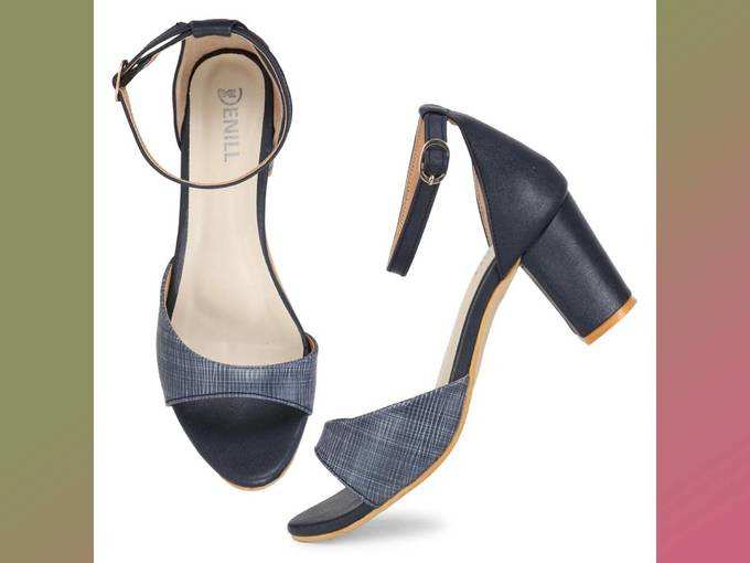 Denill Latest Block Heel Sandal Collection for Women and Girls