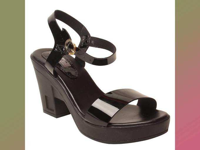 Feel it Women&#39;s Leather Heel Sandals