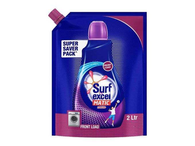 Surf Excel Front Load Matic Liquid Detergent Pouch - 2 L