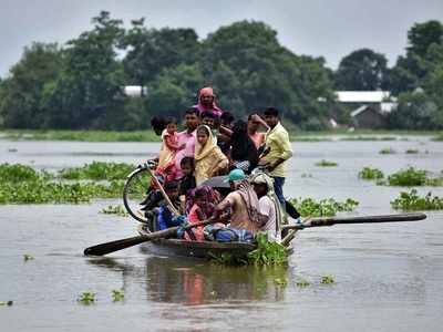 অসমের ১৬ জেলায় ২.৫৩ লক্ষ মানুষ ক্ষতিগ্রস্ত, ফুঁসছে ব্রহ্মপুত্র, ভয়াবহ বন্যা পরিস্থিতি