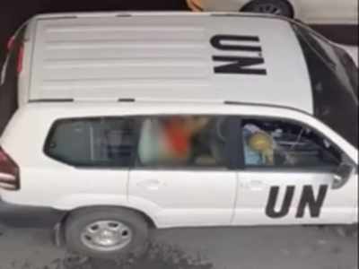बीच सड़क UN की कार में सेक्स पर बवंडर, विडियो वायरल