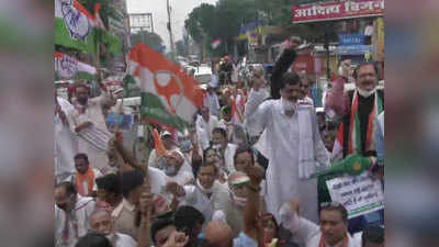 पेट्रोल-डीजल के बढ़े दामों को लेकर कांग्रेस का हल्ला बोल, दिल्ली से लेकर पटना तक जोरदार प्रदर्शन