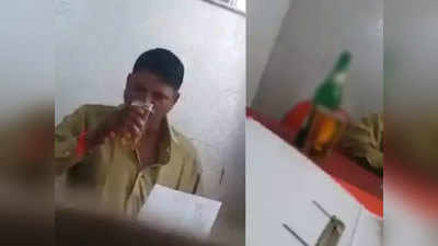 Excise Inspector Suspended ऑनड्युटी बिअर पार्टी करणारा तो एक्साइज निरीक्षक निलंबित