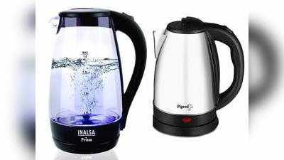 Hot Water Benefits : गर्म पानी पीने से कोरोना का खतरा कम, Prestige और Pigeon के Electric Kettle Amazon से डिस्काउंट पर खरीदें