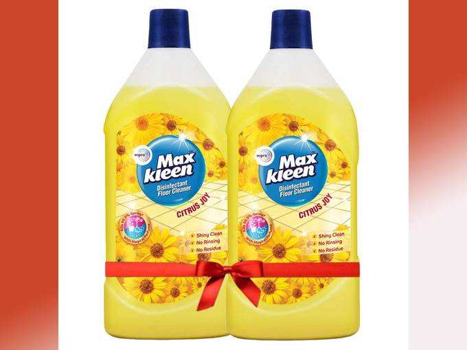 Maxkleen Disinfectant Floor Cleaner, Citrus Joy, 975 ml