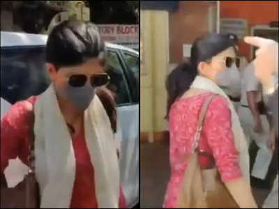 Sushant Singh Rajput Case: दिल बेचारा की को-स्टार संजना सांघी पूछताछ के ल‍िए पुल‍िस थाने पहुंची