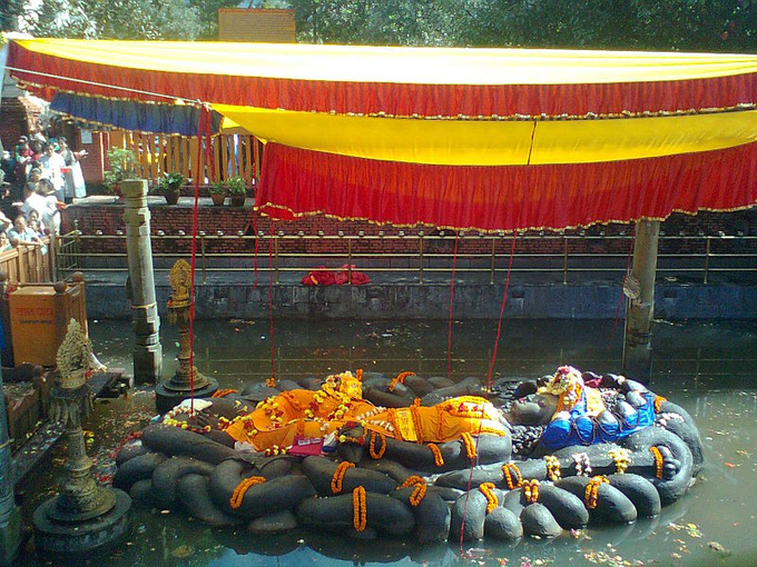 Hindu Temple In Nepal