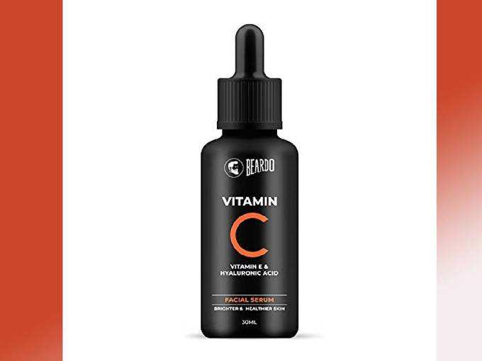 Beardo Vitamin C Facial Serum, 30 ml | Face Serum | Vitamin C | Vitamin E | Made in India