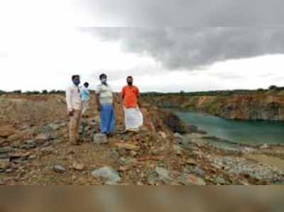 ಕಲ್ಲು ಅಕ್ರಮ ಗಣಿಗಾರಿಕೆ ತಡೆಗೆ ಆಗ್ರಹ