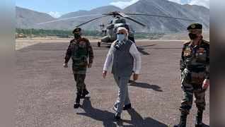 PM modi in ladakh 