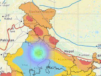 धोक्याची घंटा : दिल्ली-एनसीआरला पुन्हा भूकंपाचा धक्का
