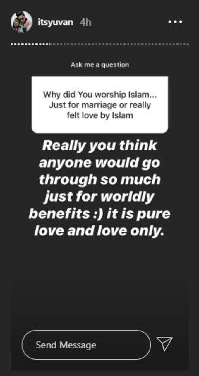 Yuvan on Islam