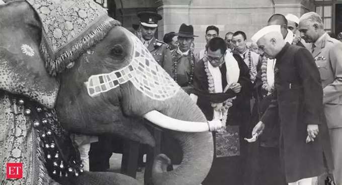 Dalai Lama Jawaharlal Nehru