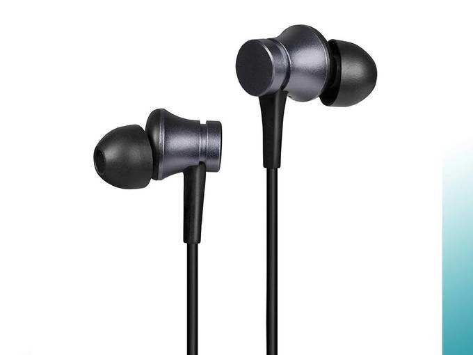 Mi Earphone Basic with Ultra deep bass and mic (Black)