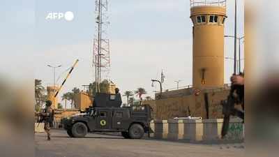 इराक: बगदाद में अमेरिकी दूतावास पर रॉकेट हमला, ईरान पर आरोप