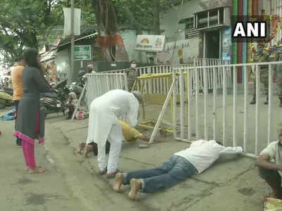 Shravan Somvar: झारखंड के शिव मंदिरों में पुलिस का पहरा, पहाड़ी मंदिर में दिखा ऐसा नजारा