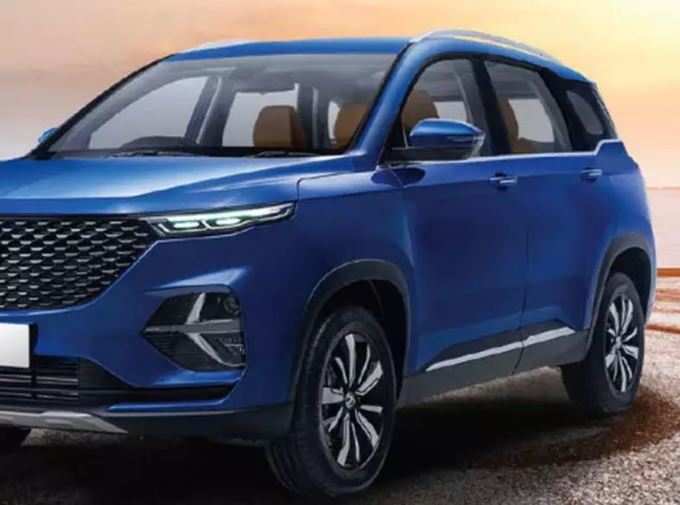 MG Hector Plus SUV પરથી પડદો ઉઠ્યો