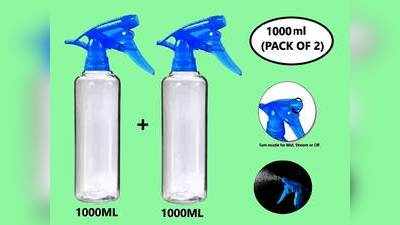 DIY प्रोडक्ट और Homemade Hand Sanitizer को स्टोर करने के Amazon से 60% डिस्काउंट पर खरीदें Spray Bottle