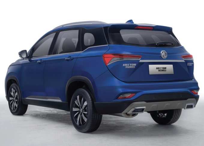 MG Hector Plus rear