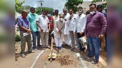 ಅಭಿವೃದ್ಧಿ ಕಾಮಗಾರಿಗೆ ಶಾಸಕ ಅಬ್ಬಯ್ಯ ಭೂಮಿಪೂಜೆ