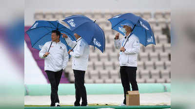 इंग्लैंड बनाम वेस्टइंडीज: पहला दिन बारिश की भेंट चढ़ा, 17 ओवर ही चला खेल