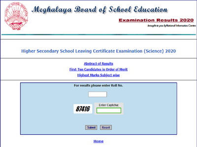 MBOSE HSSLC result: मेघालय बोर्ड 12वीं का रिजल्ट जारी, एक क्लिक में देखें