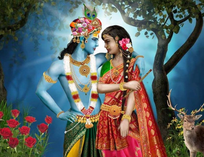 Krishna And Rukmini Marriage