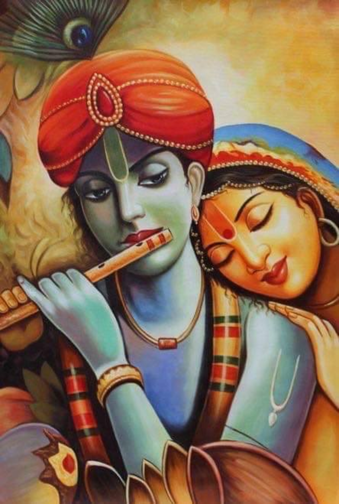 Krishna And Rukmini