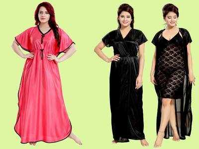 Amazon से 60% तक के डिस्काउंट पर खरीदें स्टाइलिश, बोल्ड और कंफर्टेबल Women Nighty