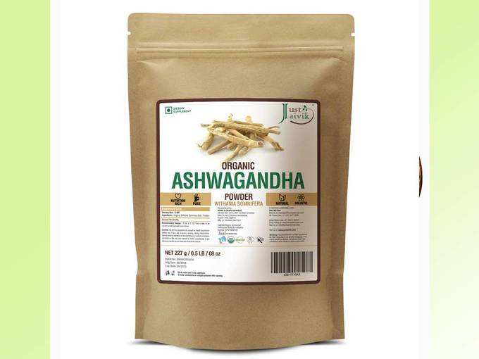 Just Jaivik Organic Ashwagandha Powder - 227g