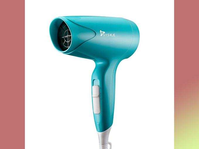 Syska HD1600 Trendsetter Hair Dryer (Teal)