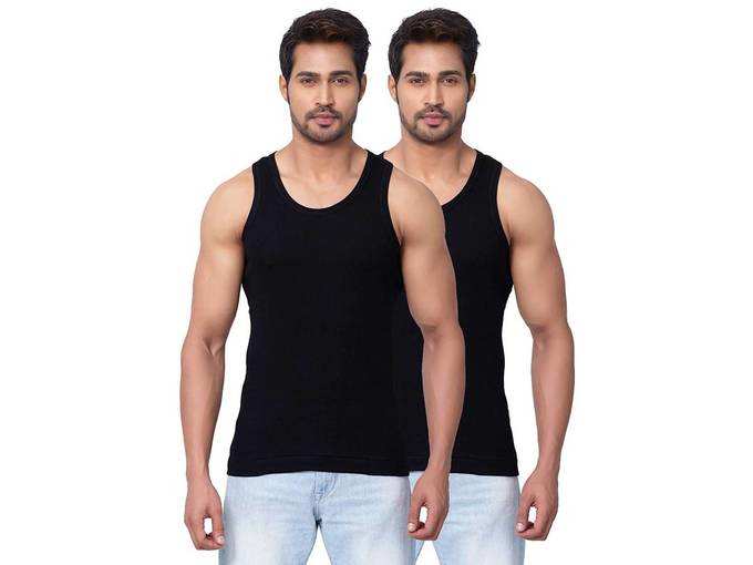 Dixcy Scott Mens Vest (Pack of 2)