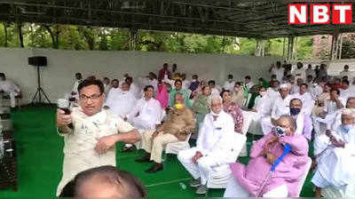 देखिए, जयपुर में कांग्रेस का शक्ति प्रदर्शन, विधायकों ने गहलोत के समर्थन में लगाए नारे