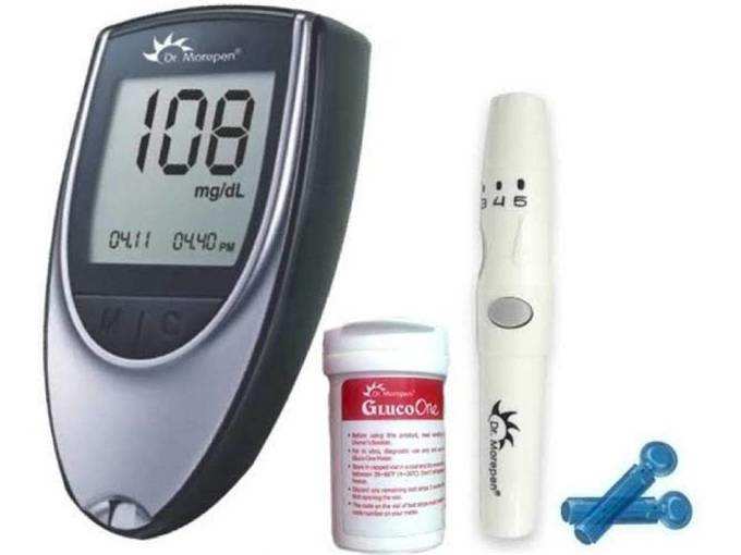 Dr. Morepen BG03 Glucometer with 50 Strips