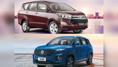 MG Hector Plus या Toyota Innova Crysta, जानें कौन ज्यादा दमदार