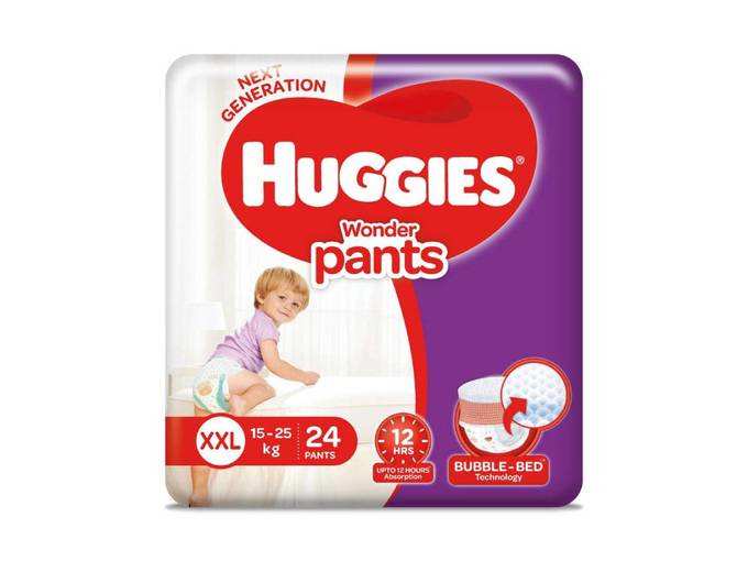 Huggies Wonder Pants Double Extra Large Size Diapers (24 Count)