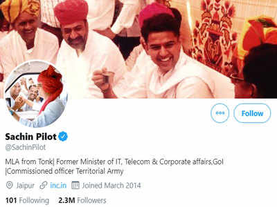 कांग्रेस के एक्शन पर सचिन पायलट का ट्वीट, कहा- सत्य को परेशान किया जा सकता है पराजित नहीं