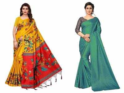 Rakshabandhan Gift Idea : बहन के लिए खरीदें ये Designer Saree, सिर्फ 363 रुपए में मिल रही हैं बेस्ट क्वालिटी की ये साड़ियां