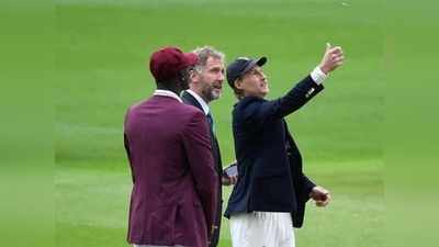 England vs West Indies: டாஸ் வென்ற மே.இ.தீவுகள் அணி பந்து வீச்சைத் தேர்வு செய்தது!