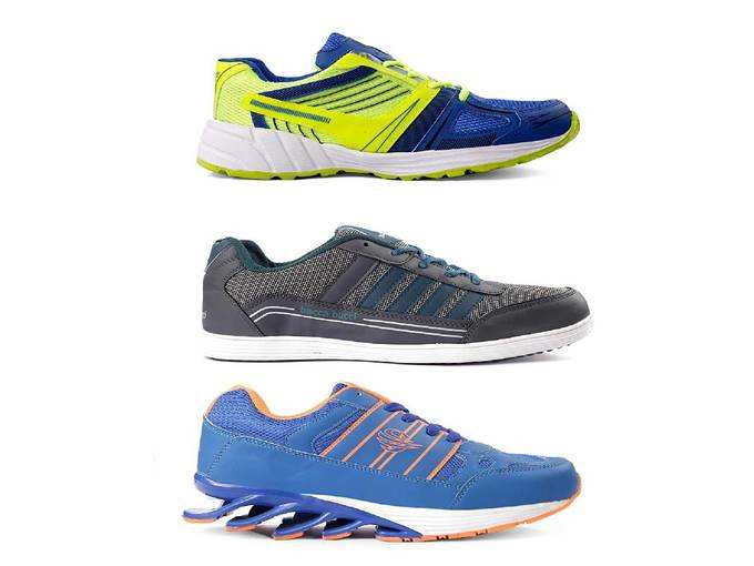 Bacca Bucci Pack of 1 Advanced Blade + 2 Sports Shoes Combo for Men.