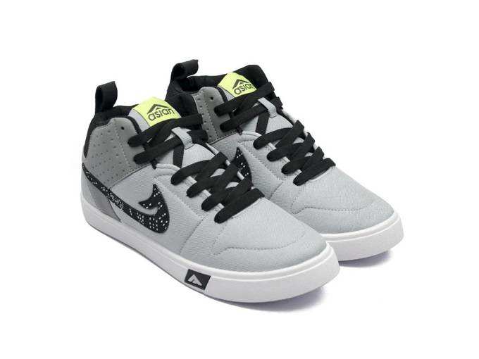 ASIAN Skypy-31 Grey Black Walking Shoes,Casual Shoes,Canvas Shoes for Men