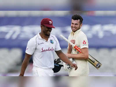 england Vs West indies:வெஸ்ட் இண்டீஸ் பெளலர்களை தெறிக்கவிட்ட இங்கிலாந்து பேட்ஸ்மேன்கள்!!