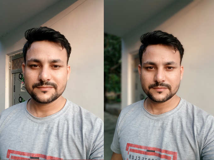 Realme C11 Front camera sample