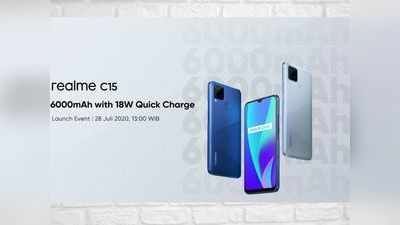 28 जुलाई को आ रहा 6000mAh बैटरी वाला Realme C15