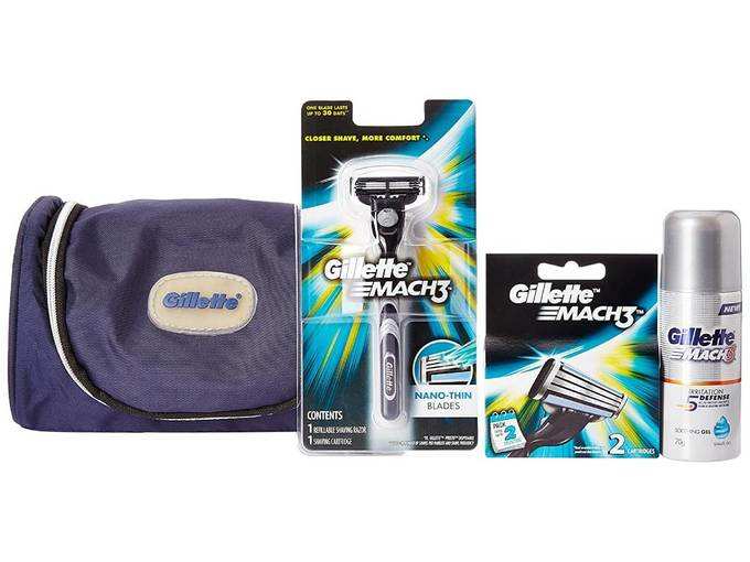 Gillette MACH3 Limited Edition Travel Pack (free Gillette kit bag)